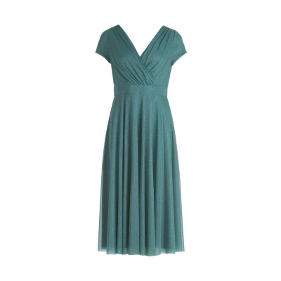 Abbildung von Vera Mont Cocktailkleid/festliches Kleid, Damen, Größe: 36, Green grey