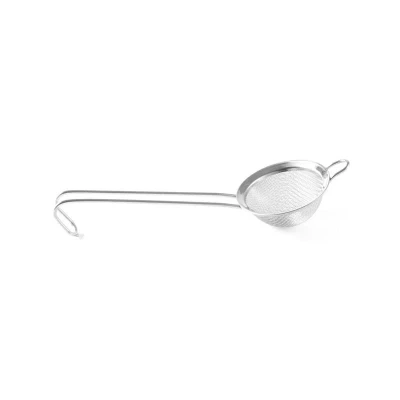 Abbildung von HENDI Teesieb / Kräutersieb Ø 7 x 22,5 cm Edelstahl feinmaschig mit Gelenkgriff, Kugelsieb klein