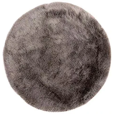 Abbildung von Obsession Fellteppich »My Samba 495«, rund, 40 mm Höhe, Kunstfell, handgetufte changierende Farben, weicher Hochflor