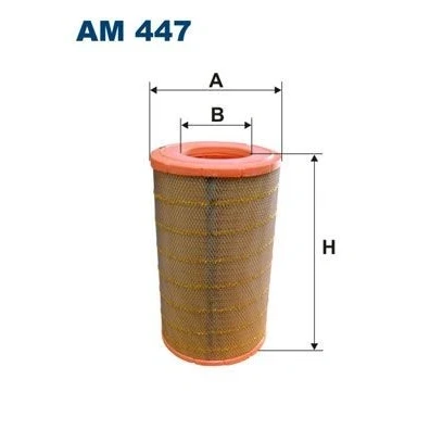 Abbildung von FILTRON AM 447 Luftfilter 480 281 Filtereinsatz