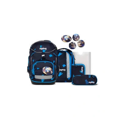 Abbildung von ergobag Schulrucksack Set Verfolgbärjagd pack Dunkelblau