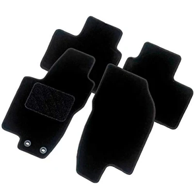 Abbildung von AutoStyle TM NI533 Fußmattensatz Textil vorne und hinten 4 schwarz NISSAN: NP300 Navara Platform / Chassis
