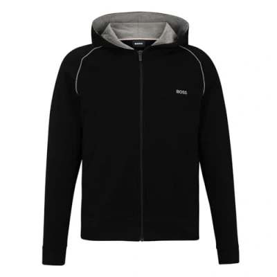 Abbildung von BOSS MIX &amp; Match Jacket Nachtwäsche Shirt, Herren, Größe: 3XL, Black