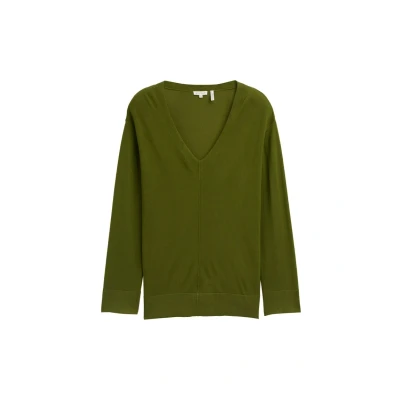 Abbildung von TOM Tailor Strickpullover, Damen, Größe: 54, Deep ivy green