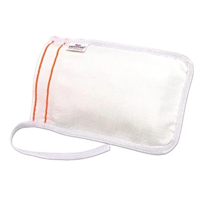 Abbildung von Carenesse Kese Hamam Peelinghandschuh fein I sanftes Gesichtspeeling porentief Original Hammam Peeling Handschuh dünn mit Bändchen Exfoliating Glove