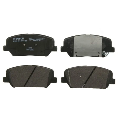 Abbildung von BOSCH 0 986 494 979 Bremsbelagsatz Low Metallic mit integriertem Verschleißsensor Anti Quietsch Blech, Montageanleitung KIA: Optima / K5