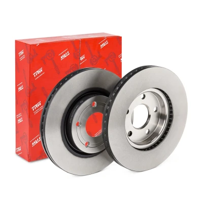 Abbildung von TRW Bremsscheibe FORD: Puma Off Road 25mm 5 108mm Belüftet lackiert DF6708 2384229,L1TC1125AA Bremsscheiben, Scheibenbremsen