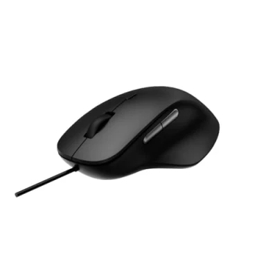 Abbildung von Rapoo Computermaus verkabelt (optisch, Maus, Computer, geräuscharm, USB A Kabel, 3600 DPI, 120 cm, Wired) schwarz