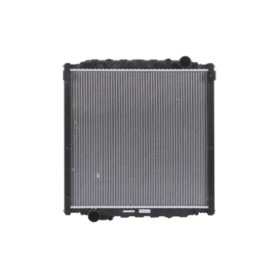 Abbildung von NRF 51569A Kühler, Motorkühlung Aluminium 615 590 58 mit Rahmen Kühlrippen gelötet