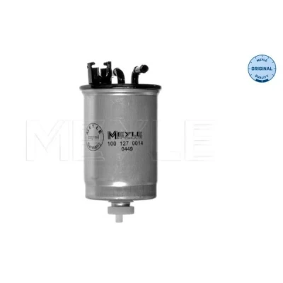 Abbildung von MEYLE 100 127 0014 Kraftstofffilter Leitungsfilter ORIGINAL Quality VOLKSWAGEN: Lupo / 3L, Polo III Hatchback, SEAT: Arosa