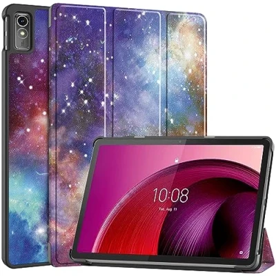 Abbildung von Lobwerk Cover für Lenovo Tab M10 5G TB 360ZU 2023 10.6 Zoll Tablethülle Schlank mit Standfunktion und Auto Sleep/Wake Funktion