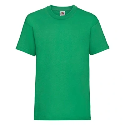 Abbildung von Fruit of the Loom Jungen T Shirt Value T, Grün (Kelly Green),5 6 Jahre (Herstellergröße:26)