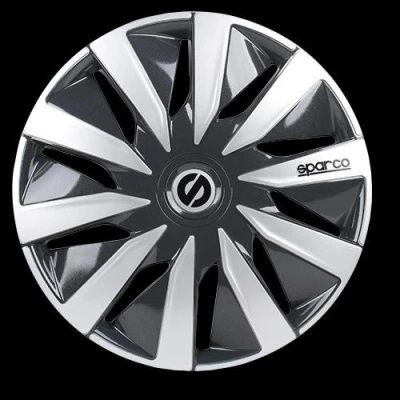 Abbildung von SPARCO Lazio SPC1691GRSV Radblenden 16Zoll grau/silber