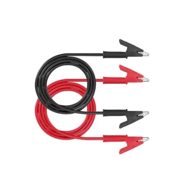 Abbildung von Aofan 1500 V/15A Krokodilklemme Kabel Test Lead mit Double Ended,1M (Rot Schwarz) 2 Stück