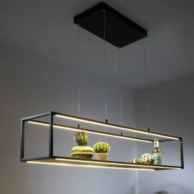 Abbildung von Paul Neuhaus Pendelleuchte »CONTURA«, 4 flammig, Leuchtmittel LED Board fest integriert, LED, dimmbar über Touchdimmer, Memory, nach Trennung vom Netz