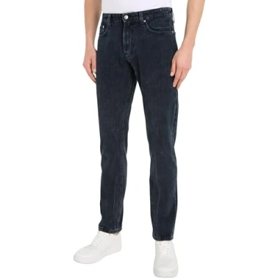 Abbildung von Calvin Klein Jeans Authentic Straight Slim Fit, Herren, Größe: 31x34, Denim medium