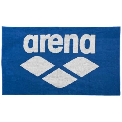 Abbildung von Arena Unisex Erwachsene Baumwoll Handtuch Pool Soft, royal White, 150x90cm
