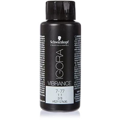 Abbildung von Schwarzkopf Professional Igora Vibrance Demi permanente Färbung 60 ml 7 77