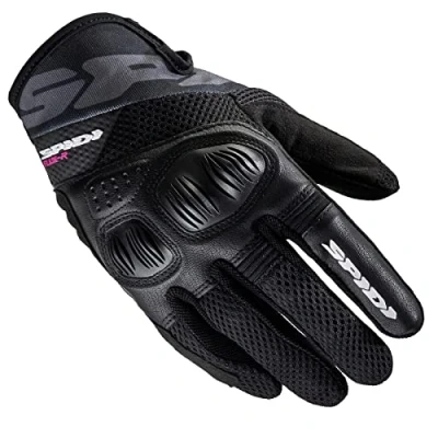Abbildung von SPIDI, Flash R Evo Lady, Damen Motorrad Handschuhe, schützend &amp; strapazierfähig, Sommerhandschuhe, wasserdicht rutschfest, Touchscreen tauglich, durchschn.Gewicht 0,1 kg