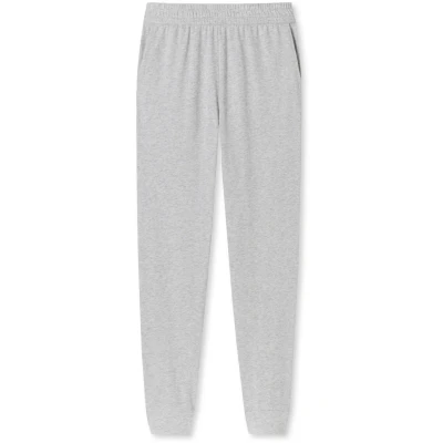 Abbildung von Schiesser MIX Relax LANG Nachtwäsche Hose, Damen, Größe: 34, Grau mel.
