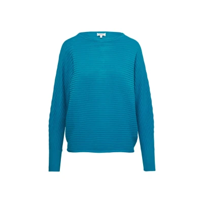 Abbildung von s.Oliver Strickpullover, Damen, Größe: 34, Petrol