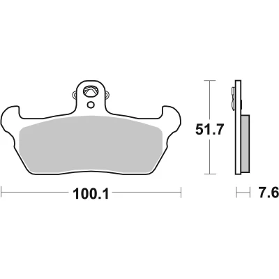 Abbildung von TRW Organic Allround MCB618 Bremsbelagsatz