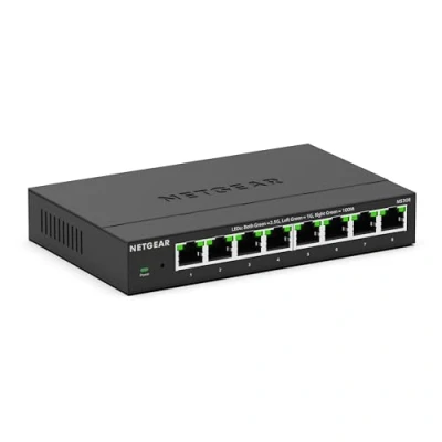 Abbildung von NETGEAR MS308 8 Port 2.5 Gbit Switch Multi Gigabit LAN (Network with 1G/2.5G, Desktop or Wall Mounting)