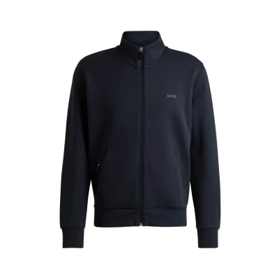 Abbildung von BOSS SKAZ Trainingsjacke, Herren, Größe: Small, Dark blue