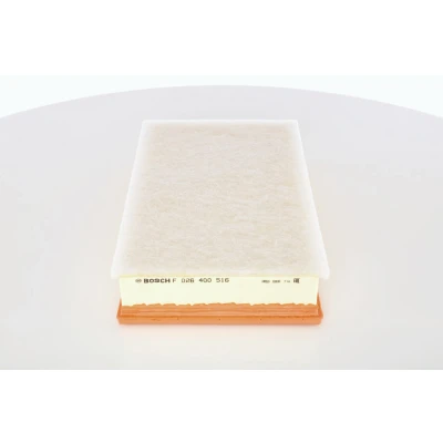 Abbildung von BOSCH F 026 400 516 Luftfilter 58,3 212,8 373,8 Filtereinsatz VOLKSWAGEN: Passat B8 Variant, Arteon, Tiguan II, AUDI: A3 Sportback, Saloon, Q3