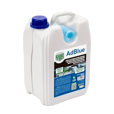 Abbildung von Motorkit AdBlue Additiv in 5 Liter Flasche mit Kanüle. Für Dieselmotoren SCR Technologie. Reduziert NOx Emissionen und erfüllt die Anforderungen der Abgasnormen Euro IV, V VI