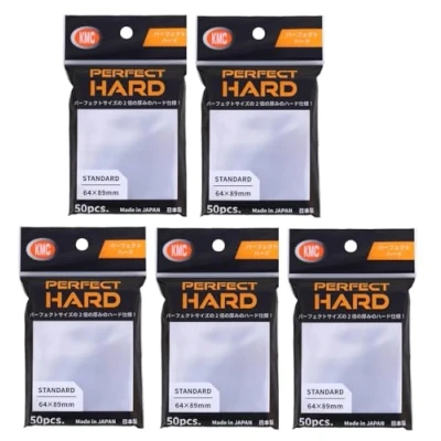 Abbildung von 5 set!!! /// KMC Card Barrier sleeve PERFECT HARD from Japan