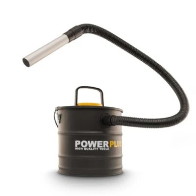 Abbildung von Powerplus Staubsauger POWX3013 Aschesauger für Kamin 1600W 20L Auffangbehälter 2m Kabel Inkl. Blasfunktion und austauschbarem Filter Geeignet Kamin, Werkstatt, Grill Ofen