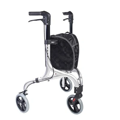 Abbildung von NRS Healthcare Freestyle 3 Rad Rollator, Silber, 5 kg