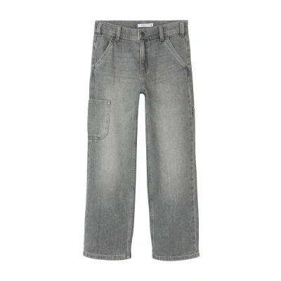Abbildung von Name it Nkmryan CARP Jeans Straight Leg für Kinder, Größe: 116, Light grey denim