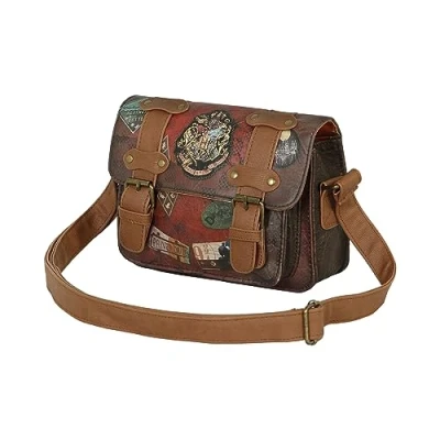 Abbildung von Harry Potter Railway Satchel Schultertasche, Braun