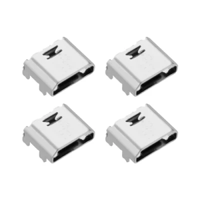 Abbildung von Create idea 4 x Micro USB Ladeanschluss Anschluss, Ladekomponente, kompatibel mit Samsung Galaxy Tab A6 SM T580 T58 Tablet, Ersatzteile