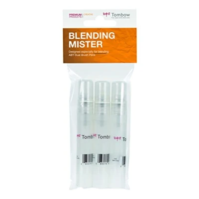 Abbildung von Tombow Blending MR 3P Spühflasche zum Vermischen von wasserbasierten Fasermalern, 3 er Pack, 56175