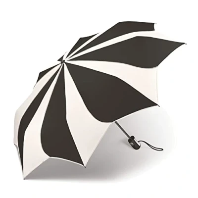 Abbildung von Pierre Cardin Regenschirm Taschenschirm Auf Zu Automatik Sunflower black &amp; white edition schwarz weiss