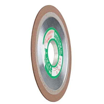 Abbildung von BQLZR Grit 150 Schleifmaschine 125mm Dia Kegel Ebene Harz Schleifscheibe Hartmetall Hart Stahl Silber