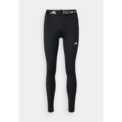Abbildung von adidas Performance Techfit 3 Stripes Tights, Herren, Größe: XS, Black