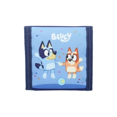Abbildung von mybagstory Geldbörse/Geldbörse für Jungen Bluey Blau Kinder Schule Kindergarten Urlaub 10 cm, Blau, Kinder, Junge