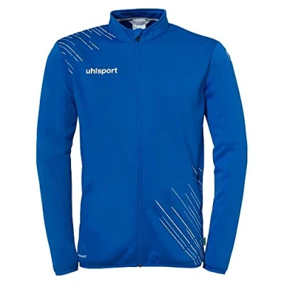 Abbildung von uhlsport Score 26 Classic Jacke Herren Sport Fußball Trainingsjacke Sweatshirt Sweatjacke elastischer Ausgehanzug mit Reißverschluss Taschen, XXL