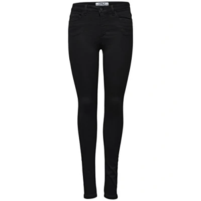 Abbildung von ONLY Onlroyal HIGH Jeans Skinny Fit, Damen, Größe: XSx30, Black