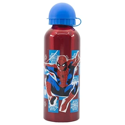 Abbildung von Stor 530ML ALUMINIUMFLASCHE FÜR KINDER SPIDERMAN ARACHNID GRID