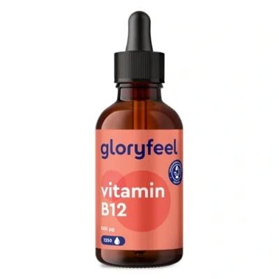 Abbildung von Vitamin B12 Tropfen (50ml) 500µg Hochdosiert 2 Aktivformen Methyl &amp; Adenosylcobalamin Alkoholfrei Vegan Hoch bioverfügbar, laborgeprüft, ohne Zusätze in Deutschland hergestellt