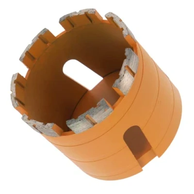 Abbildung von PRODIAMANT Premium Diamant Dosensenker Mauerwerk 82 mm x M16 82mm 7 Diamantsegmente hohe Standzeit 60mm Nutzlänge