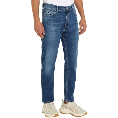 Abbildung von Tommy Jeans DAD Regular Tapered Fit, Herren, Größe: 30x30, Denim dark