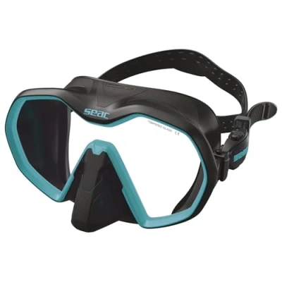 Abbildung von Seac Icona, rahmenlose Einglas Tauchmaske, 100% Made in Italy