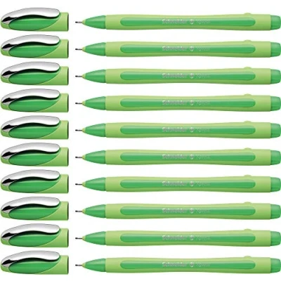 Abbildung von Schneider Xpress Fineliner (Strichstärke 0,8 mm, dokumentenecht) 10er Packung grün