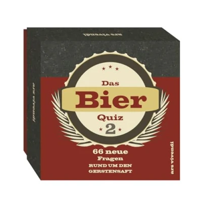 Abbildung von das Bier Quiz 2 (Neuauflage) 66 neue Fragen rund um den Gerstensaft perfekte Partyspiel und ideale Geschenk für jeden Bierliebhaber: unterhaltsame